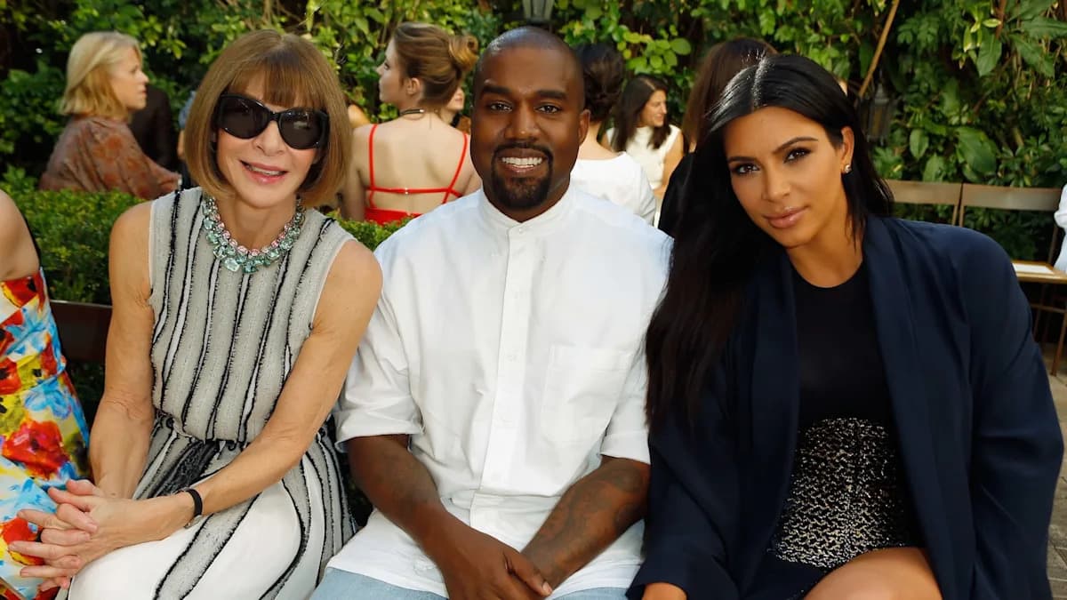 Ye's Phone Call to Anna Wintour Is What Got Kim ...