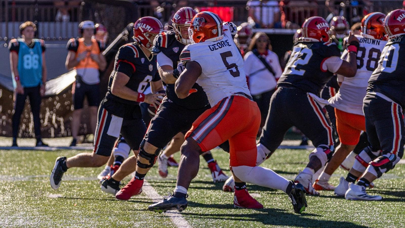 Eriq George Named MAC Defensive Player of the Week