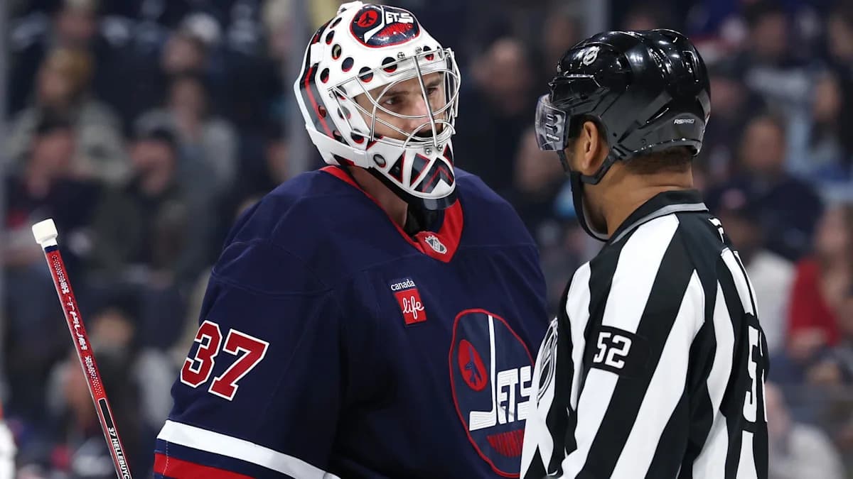 Connor Hellebuyck's Suspension Ending, Maple Leafs ...