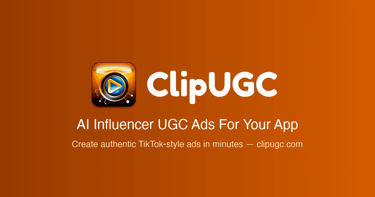 About: the AI UGC video generator for mobile apps