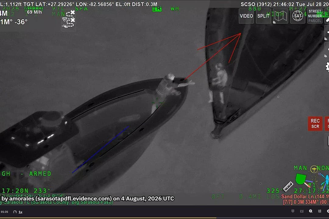 Officers rescue boater from beached sailboat | Your Observer