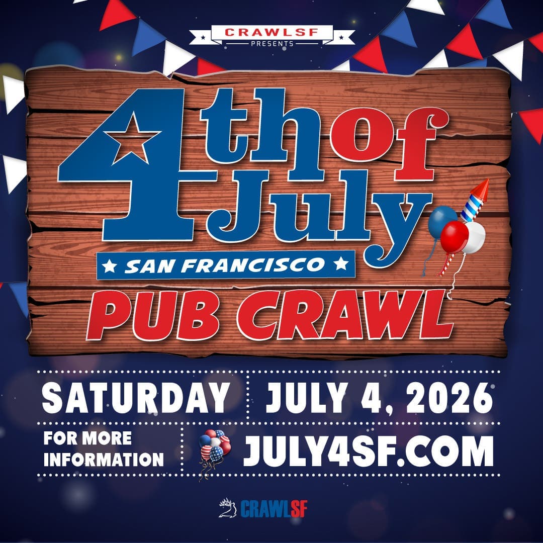 The San Francisco Fourth of July Pub Crawl and Hot Dog ...