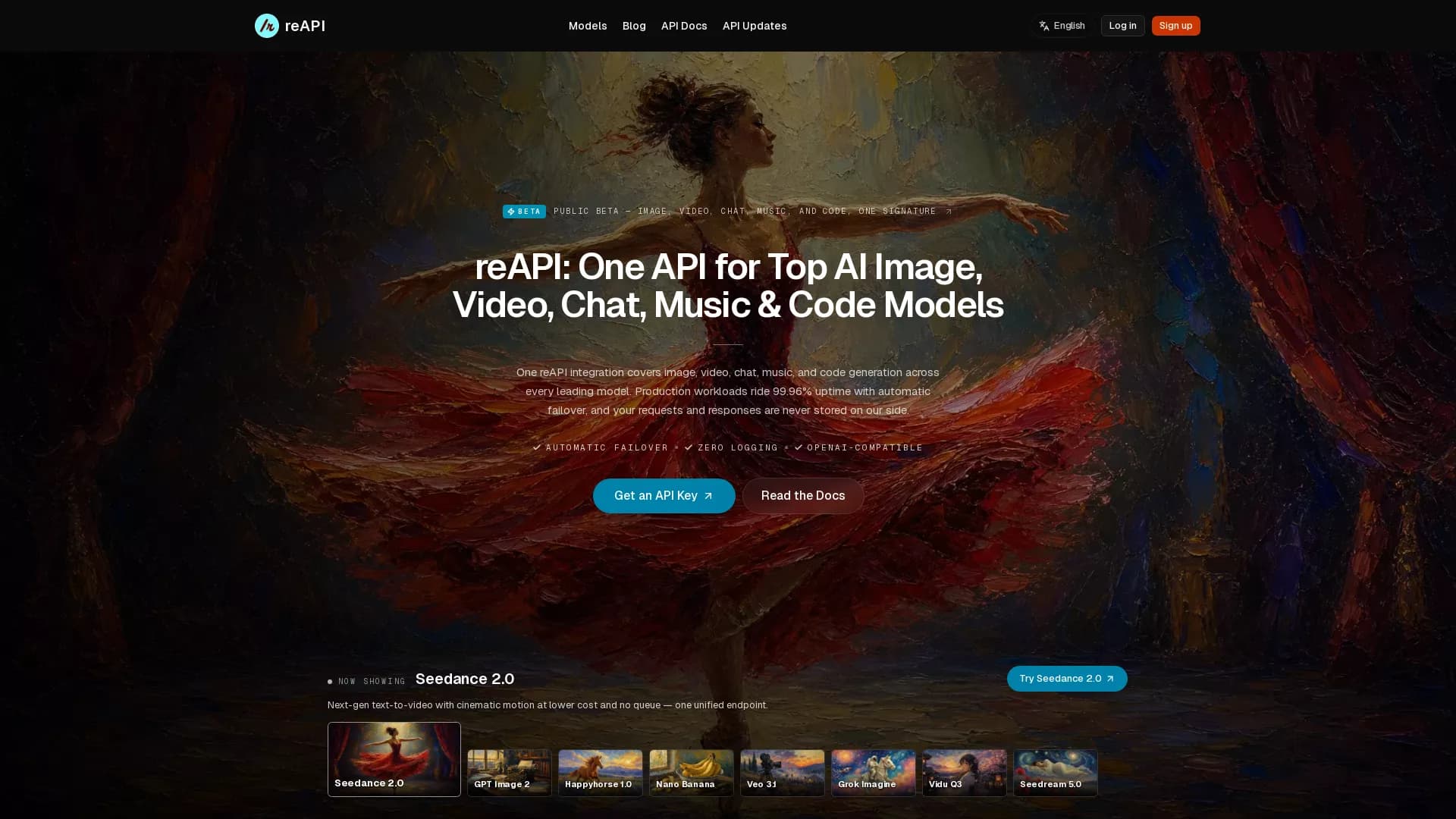 AI API Gateway - ReAPI