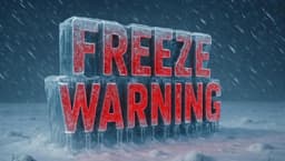Arizona Faces Unseasonal Freeze Warning