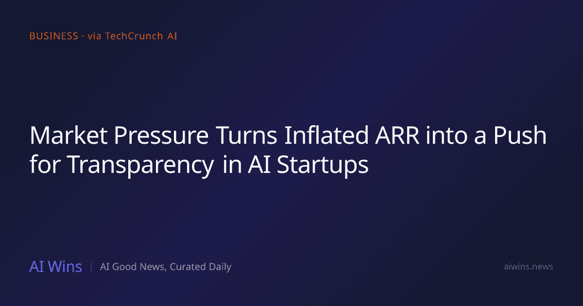Market Pressure Turns Inflated ARR into a Push for Transparency in AI ...
