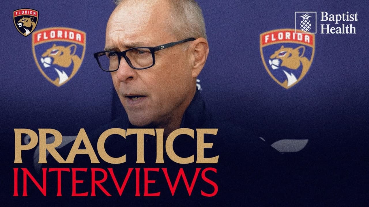 Practice: Paul Maurice - 10/24/26 | Florida Panthers
