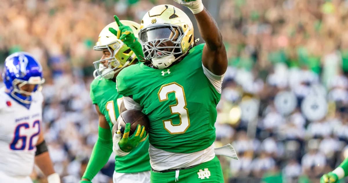 Notre Dame moves to 5-0 with 37-26 win at North Carolina