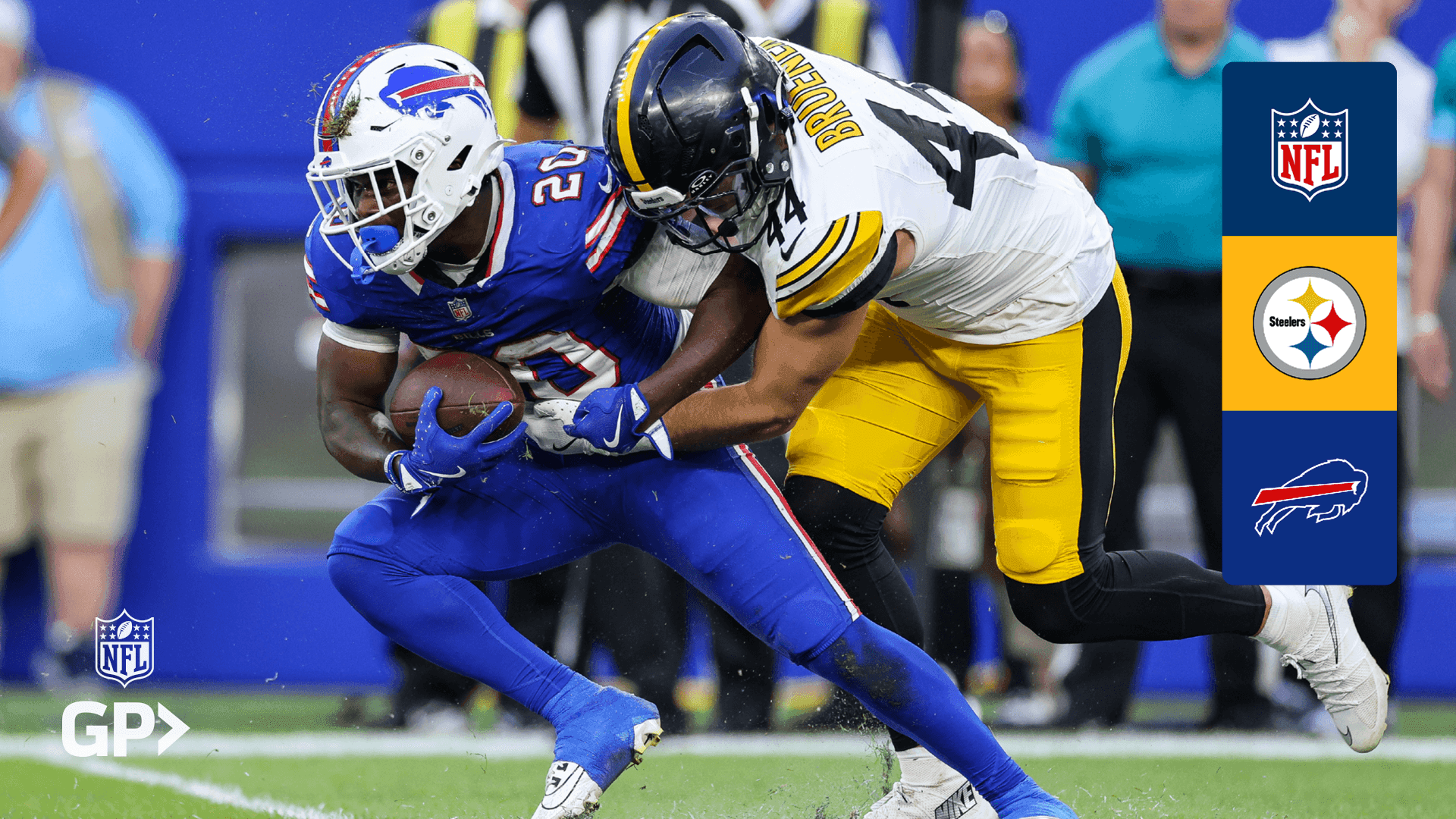 Watch Steelers @ Bills Live Stream Online | DAZN TW