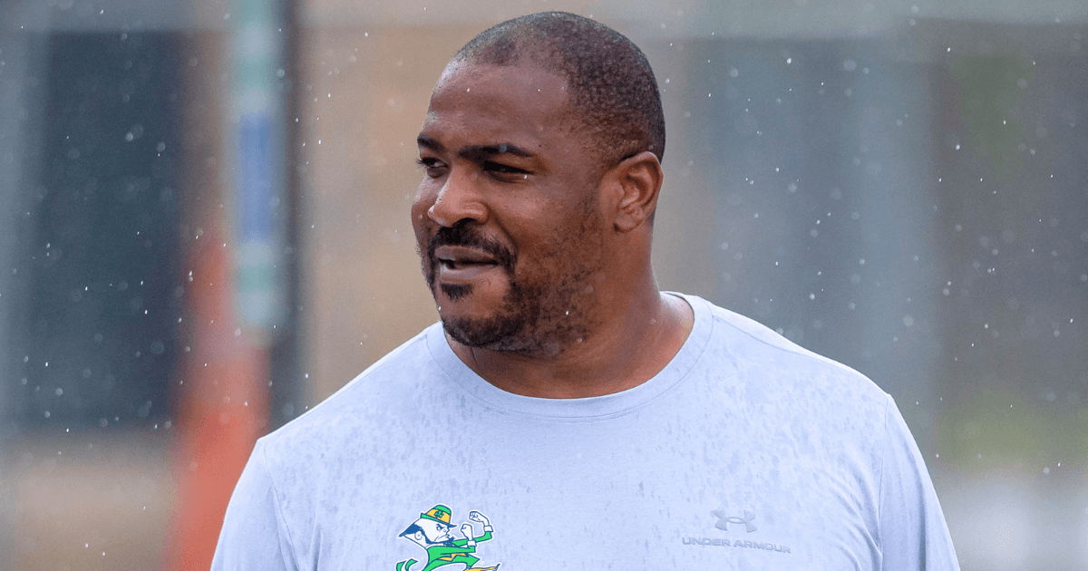 Notre Dame staffers recruiting on the road in the Mid-Atlantic