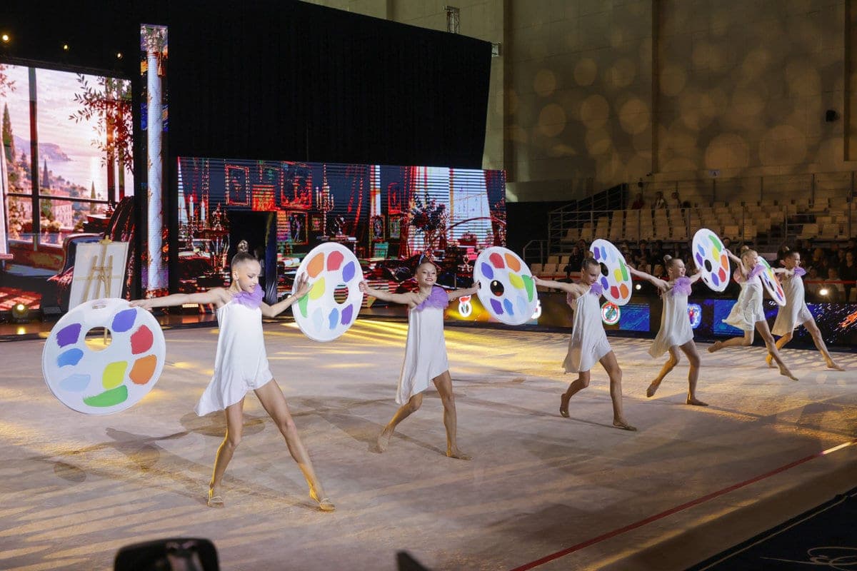 An international rhythmic gymnastics tournament for the prizes ...