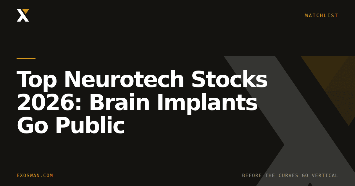 Top Neurotech Stocks 2026: Brain Implants Go Public