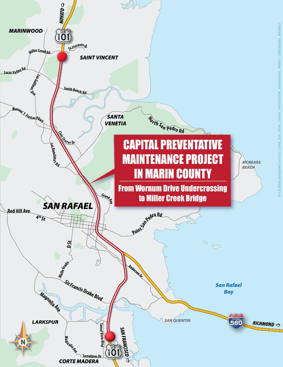 Ramp, Lane Closures Scheduled Nightly on Northbound ...