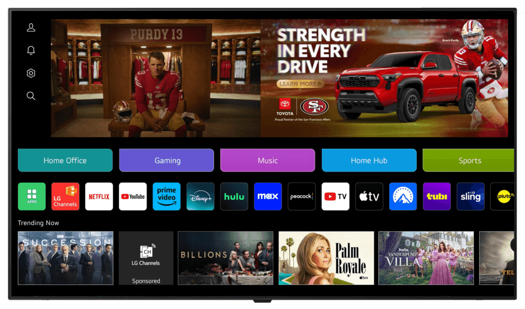 LG And Magnite Launch Agentic Home Screen Ads With A ...