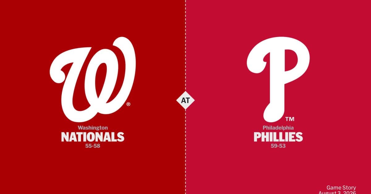 Washington Nationals at Philadelphia Phillies Game Story ...