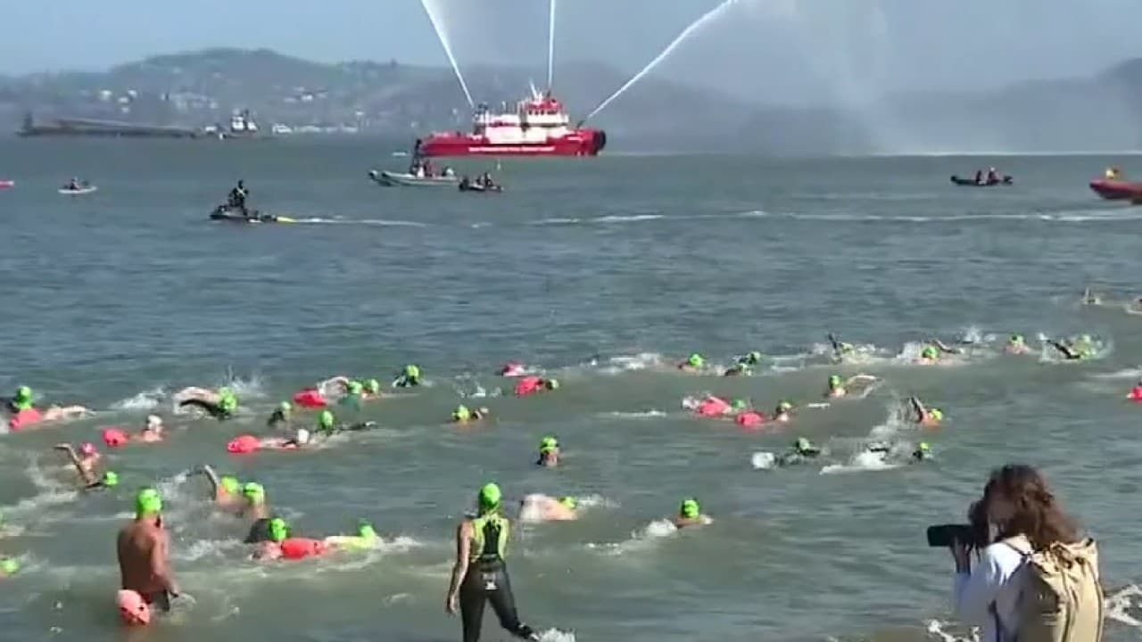 Swim Across America event in San Francisco