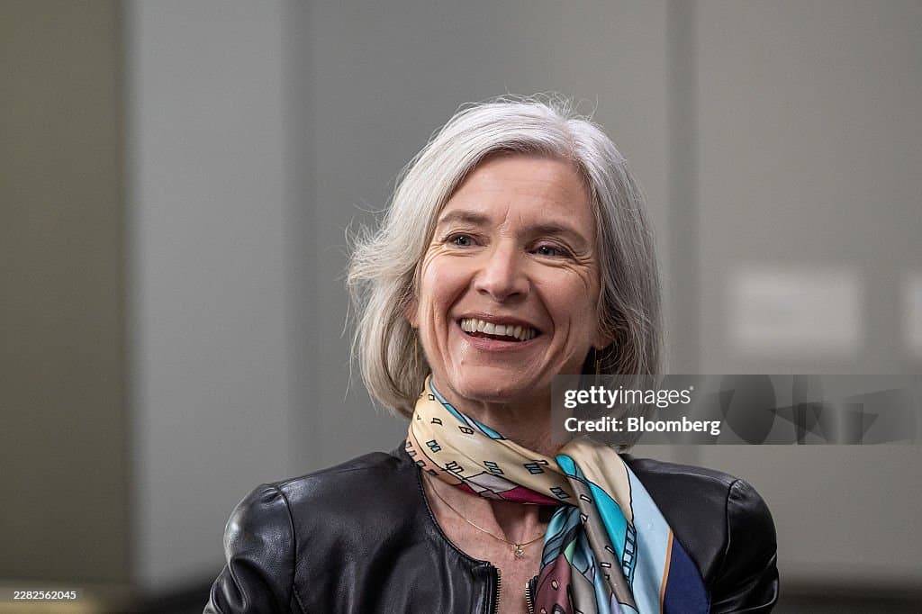 Jennifer Doudna Getty gallery — high-res outfit analysis