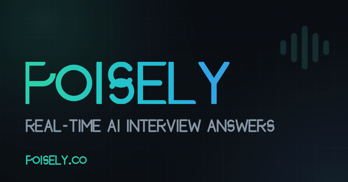 The best Cluely alternative for interviews in 2026 - Poisely