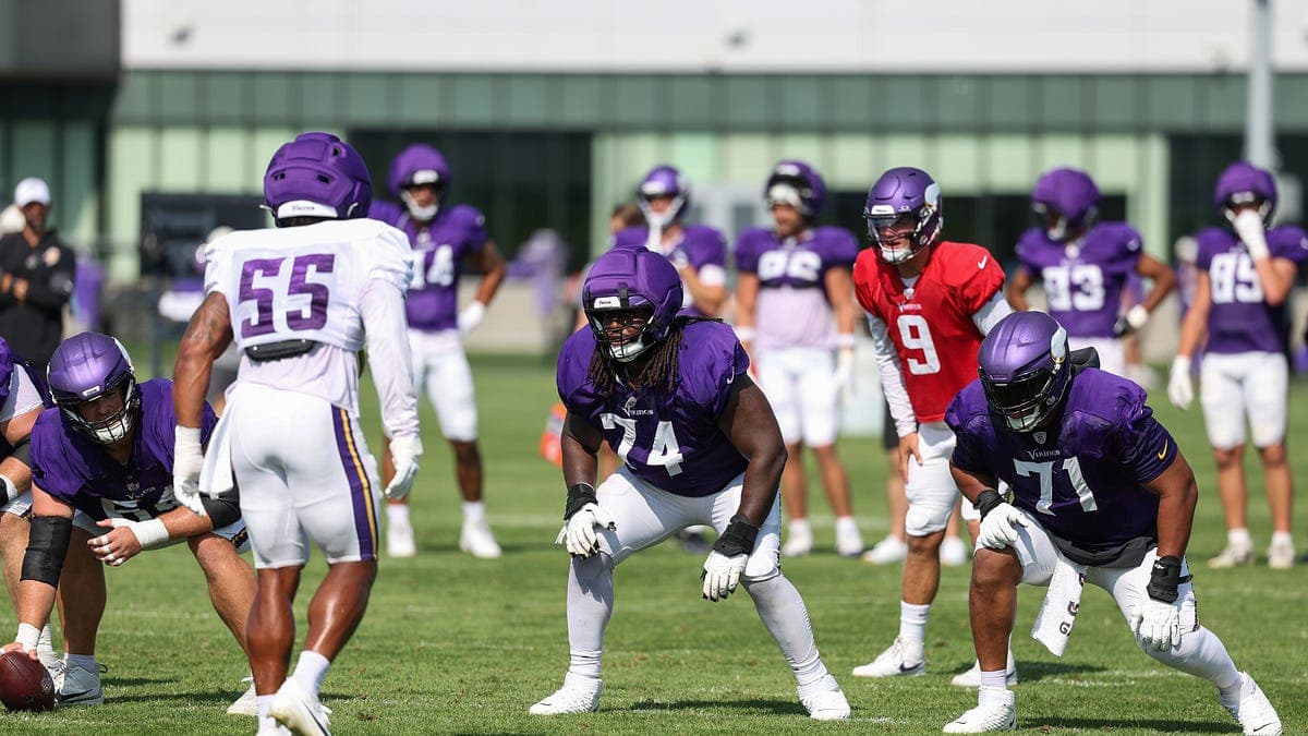 Bond between Darrisaw, Jackson has a ripple effect on Vikings offense