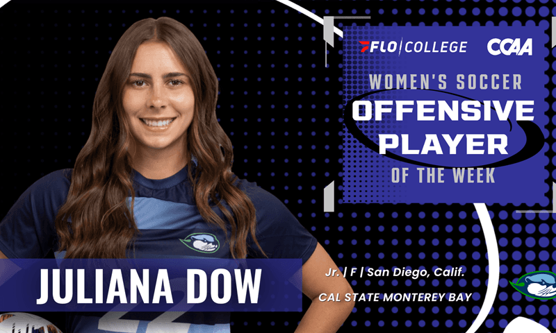 Cal State Monterey Bay's Juliana Dow selected FloCollege ...